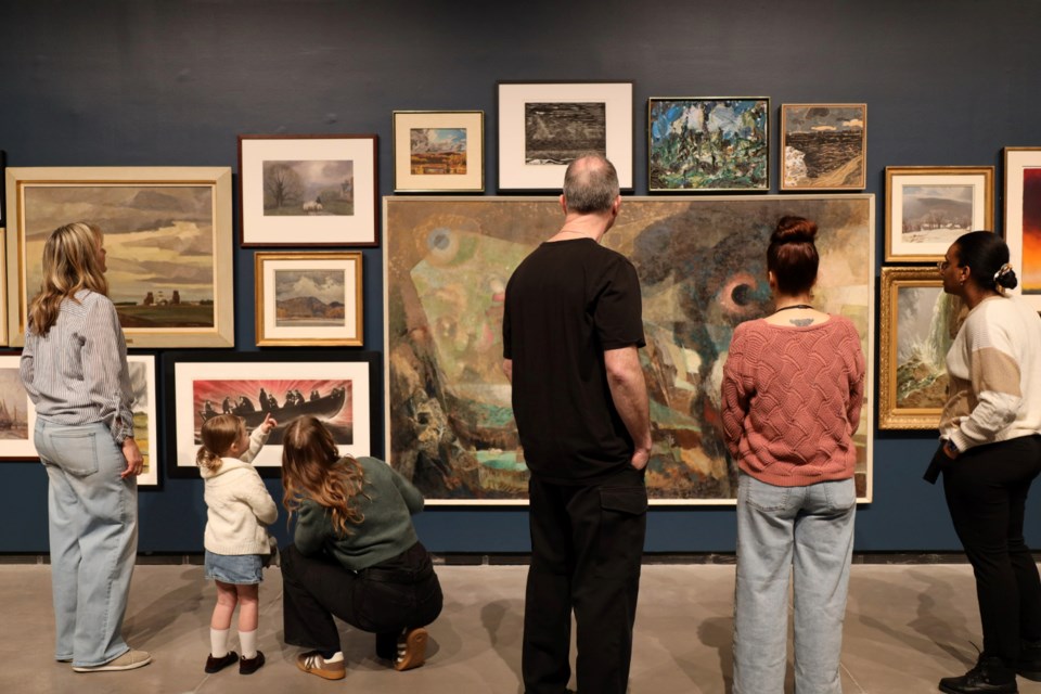 visitors-explore-the-new-storm-watch-exhibition-at-the-judith-norman-alix-art-gallery