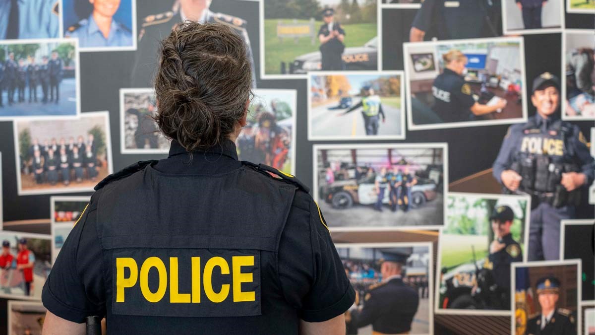 OPP celebrates 50 years of women in uniform with commemorative mural OPP celebrates 50 years of women in uniform with commemorative mural