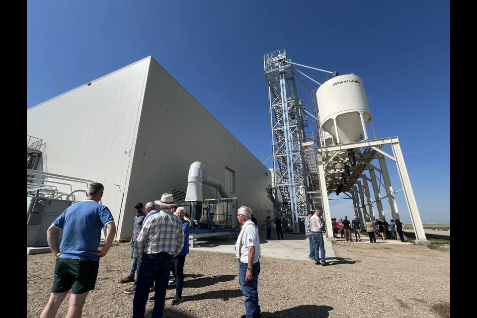 Grain Millers held a grand opening of its new flax processing facility in Delisle on Wednesday, August 13, 2025.