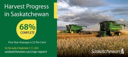 Crop Report harvest infog Sept 5-11
