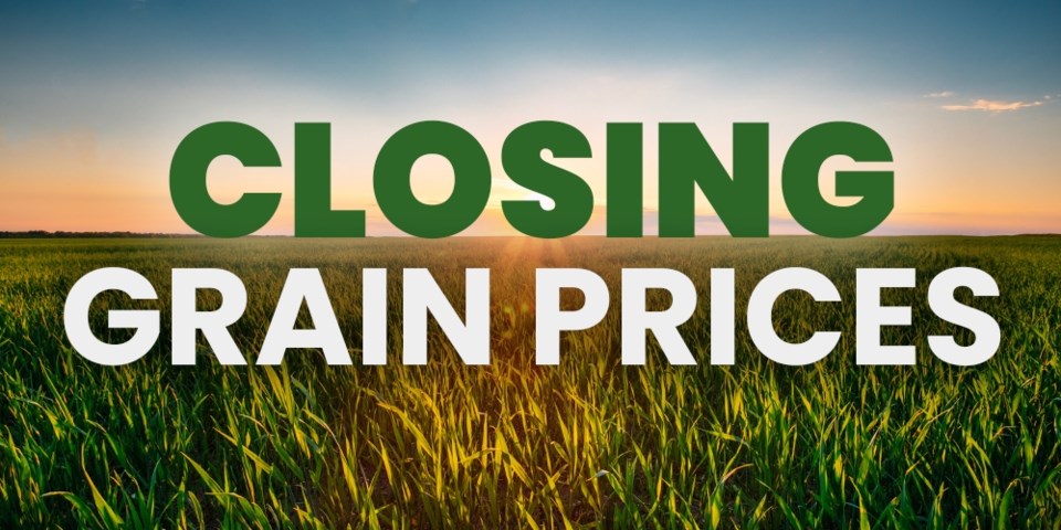 Closing Grain Prices