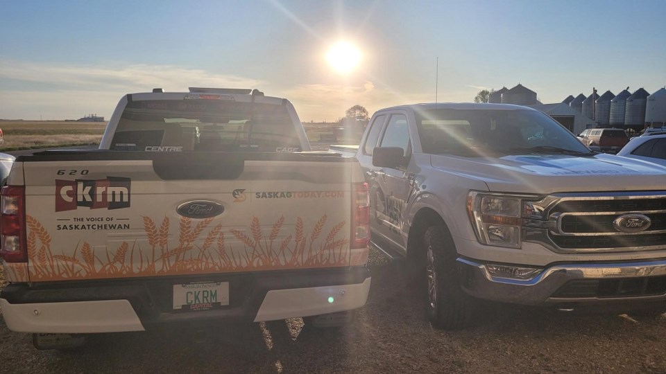 Harvard Media Trucks – Sunset