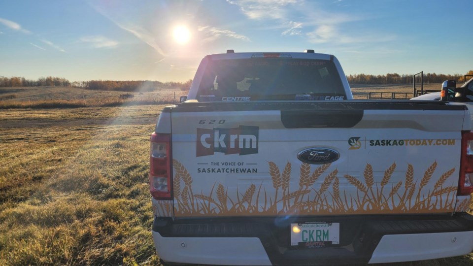 CKRM truck – sunrise