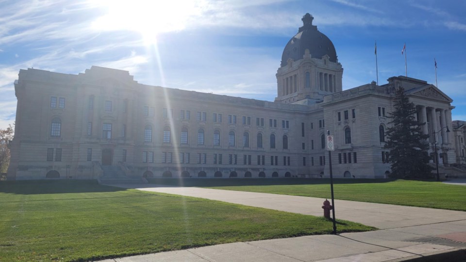 Saskatchewan Legislature – sunny day