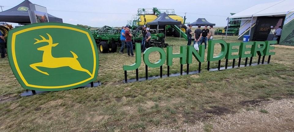 John Deer logo (Ag in Motion 2023)