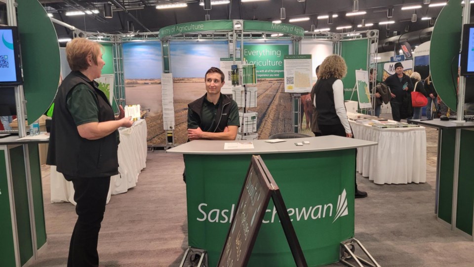 CPS – Saskatchewan Ministry of Agriculture Booth