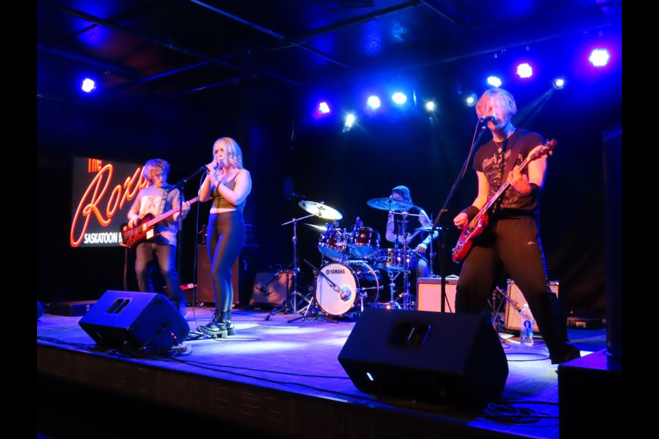 Bad Influence brought the house down at The Roxy Music Hall. Photo: Derek Ruttle/The Outlook