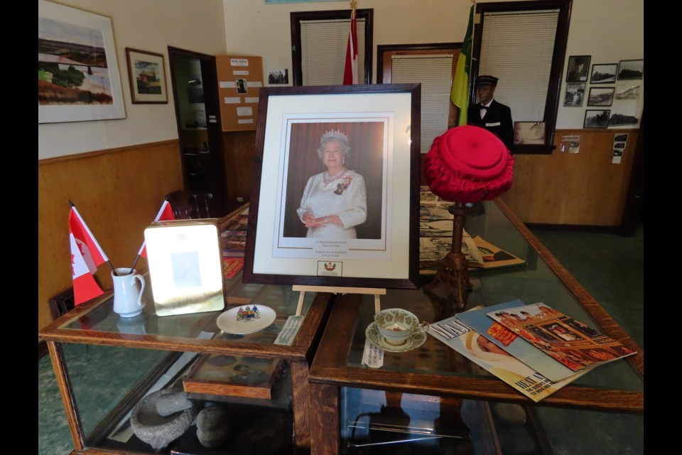 A special exhibit was on display at the Outlook & Heritage Museum last weekend, highlighting the life of Queen Elizabeth II.