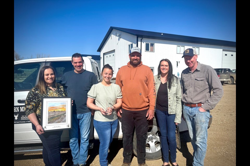 The team behind ĢƵƵern Meats Ltd includes Elda Botha, Gerhardt Botha, Cathareen Botha, Zandre Botha, Donna Stone, and Rob Stone. Photo submitted by Cathareen Botha.