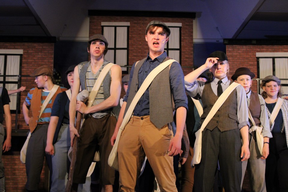 Trason Ridgewell's lead performance grabbed many eyes during the show's multi-day run. Photo provided by Samantha Ridgewell/LCBI.