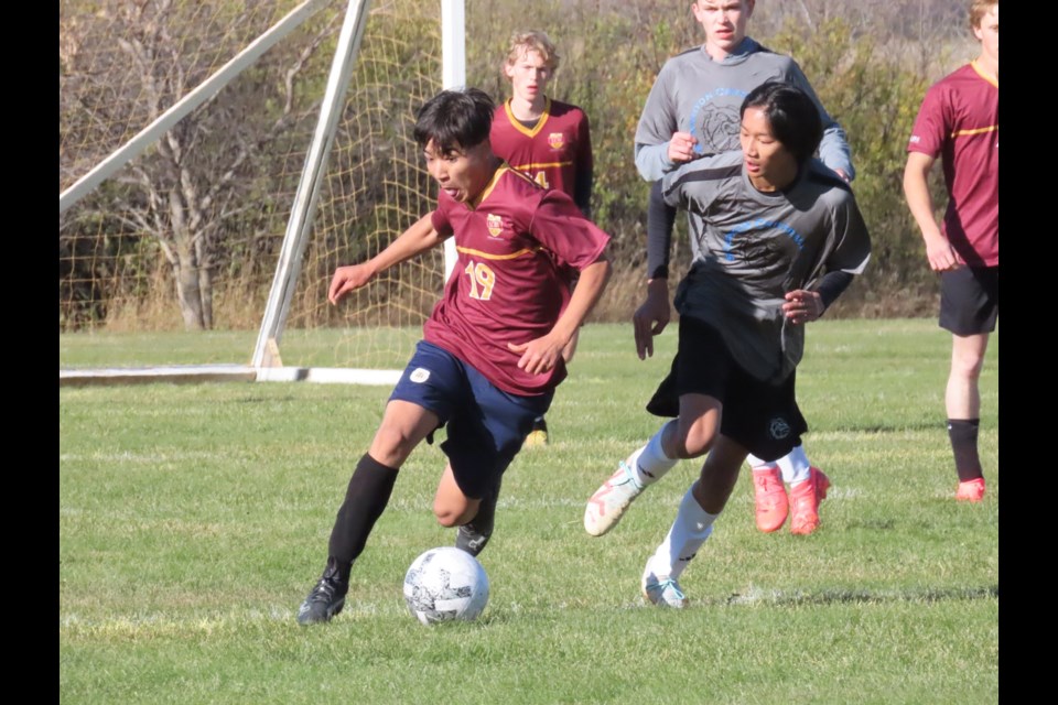 The Bisons were able to defeat Stoughton at 2-0 to advance in the regionals event. Photo by Derek Ruttle.