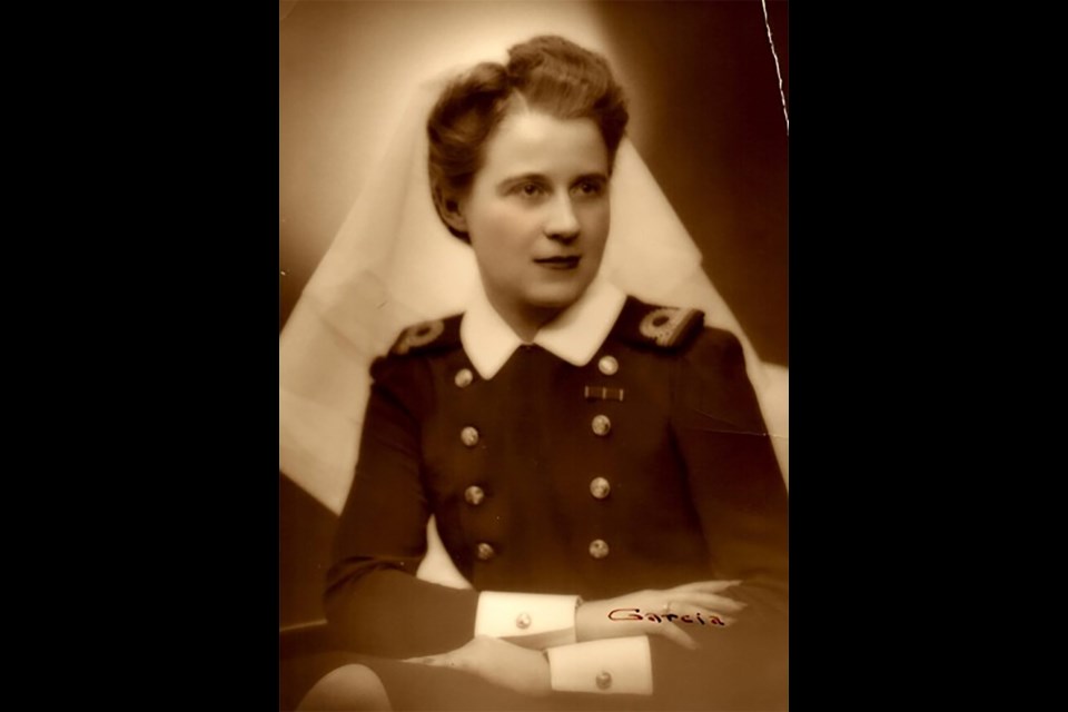 Portrait of Lieutenant Commander Margaret Brooke, a nursing sister with the Royal Canadian Navy. Photo credit: ShipsforCanada.ca.