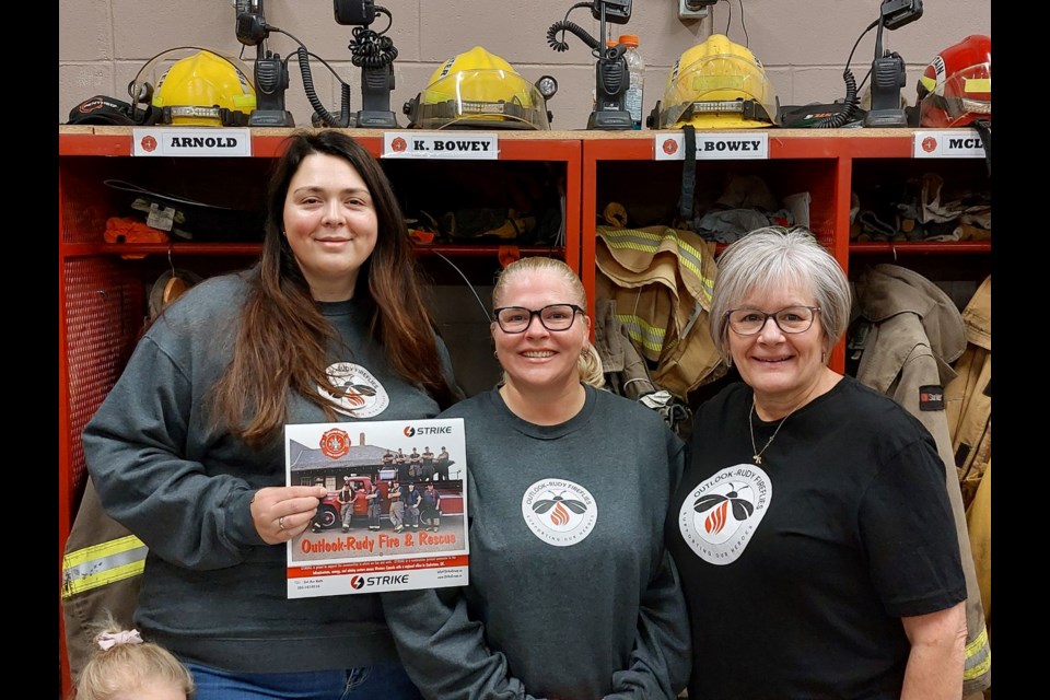 Rachel Sillers, Wendy Ball, and Judy King say the formation of the FireFlies has been a blessing. Photo by Derek Ruttle.