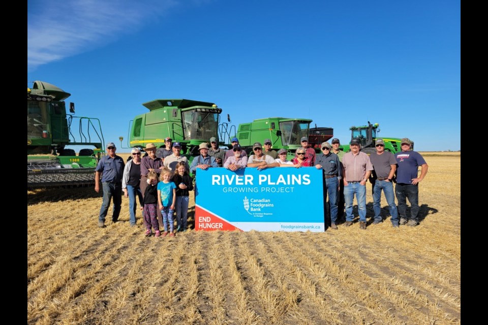The people who help make the harvest happen each year to benefit the Canadian Foodgrains Bank.