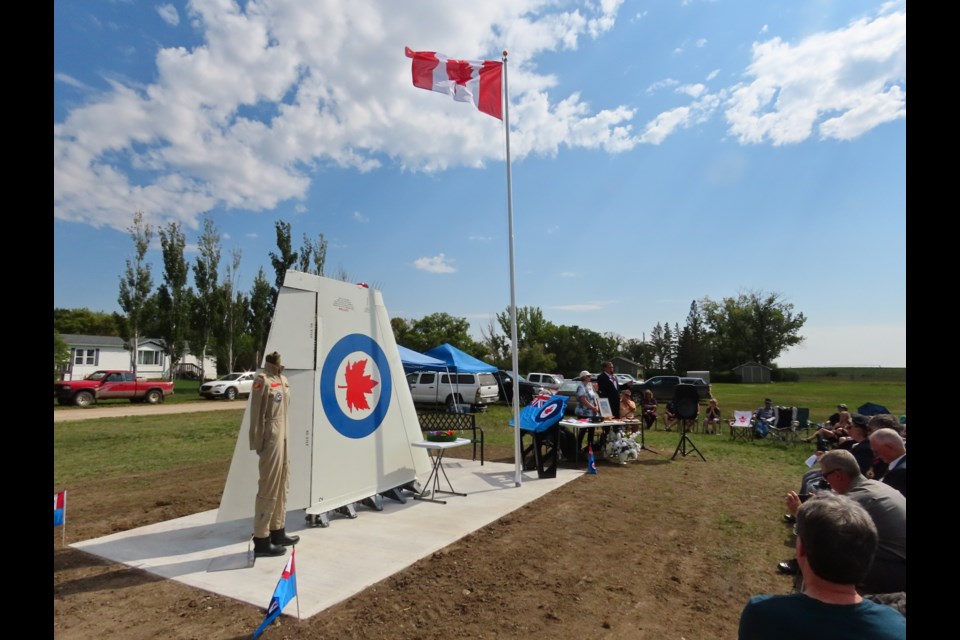 The monument site. Photo: Derek Ruttle/The Outlook