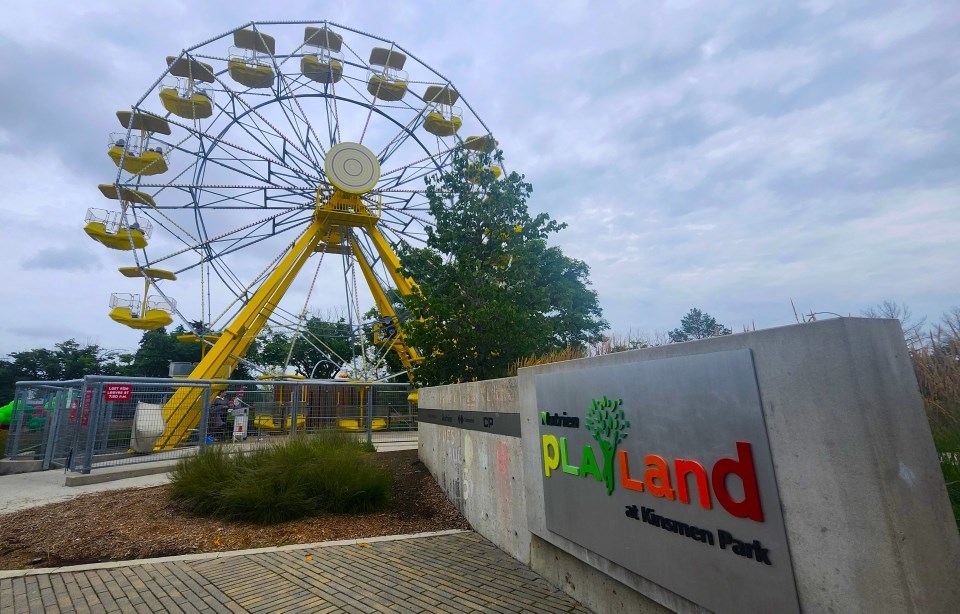The Ferris wheel is one of the attractions at the Nutrien Playland.