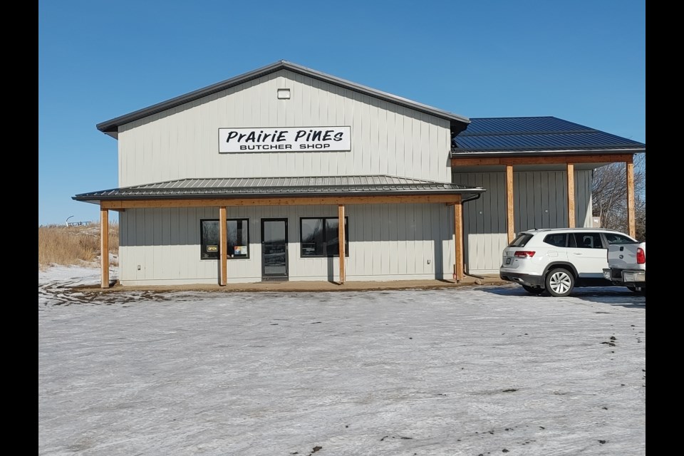 Prairie Pines Butcher Shop, located 18 kilometres east of Neilburg on Hwy 40, offers custom cutting and wrapping of various meats.