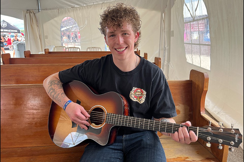 Country music singer-song writer Cooper Tropeau is promoting his new album through the SaskMusic Songwriters Showcase.
