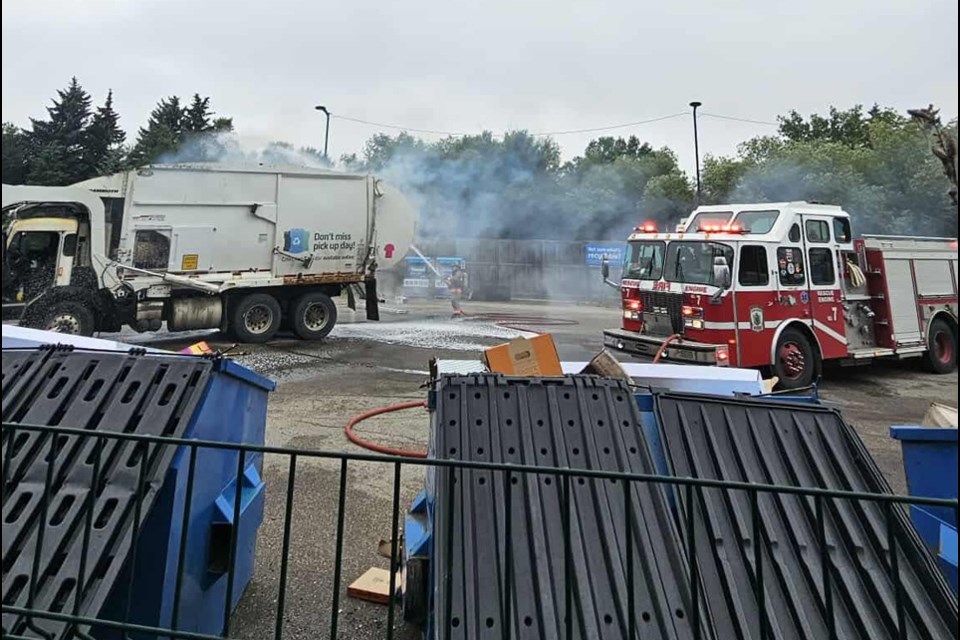 July 20, a call was put into Saskatoon Fire when a fire was seen in recycling bins in the Lawson Heights recycling depot, heightening safety concerns raised recently by neighbouring residents.