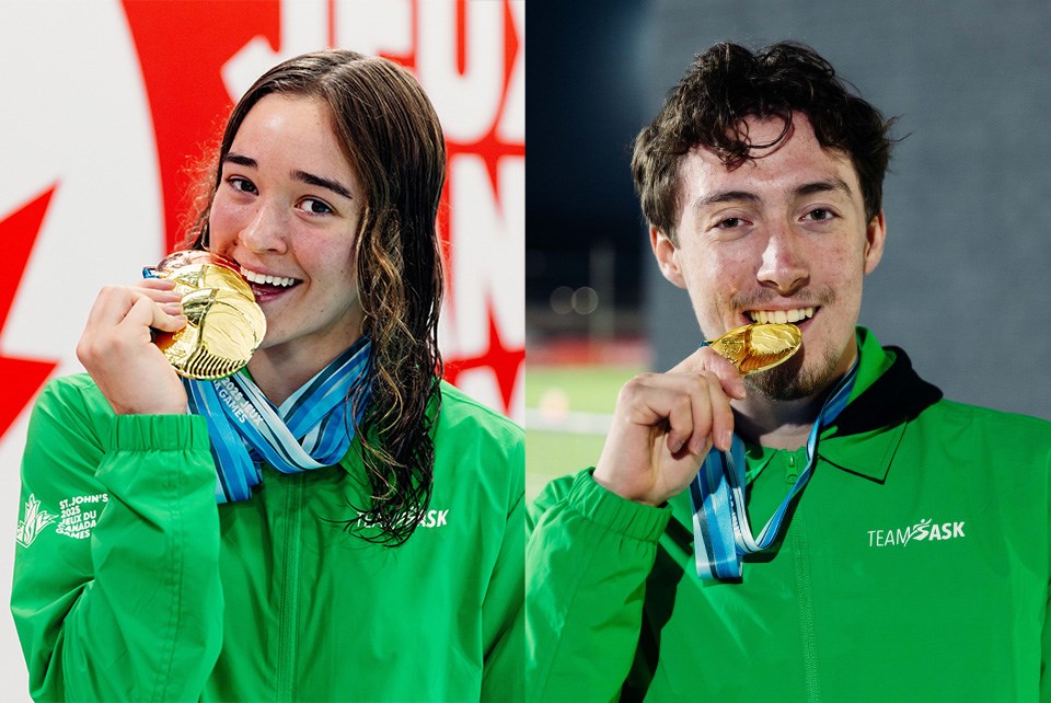 summer-games-flagbearers-lila-stewart-brendan-cote-williamson