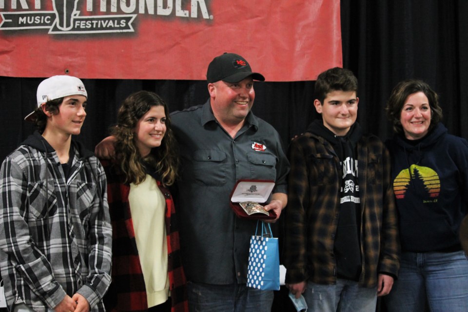 Arrowhead North BBQ from White City, Sask. won overall grand champions, as well as first in the pork shoulder category, and second in both chicken and beef brisket.