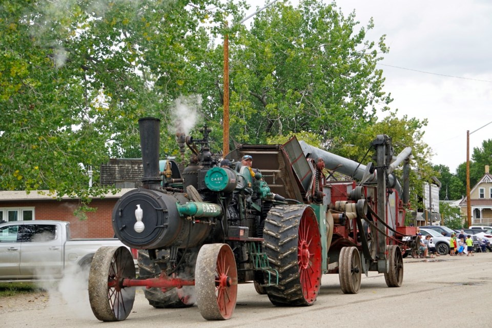 Frobisher Threshermen's Day on Sunday with its parade and many other fun activities attracted many people.  