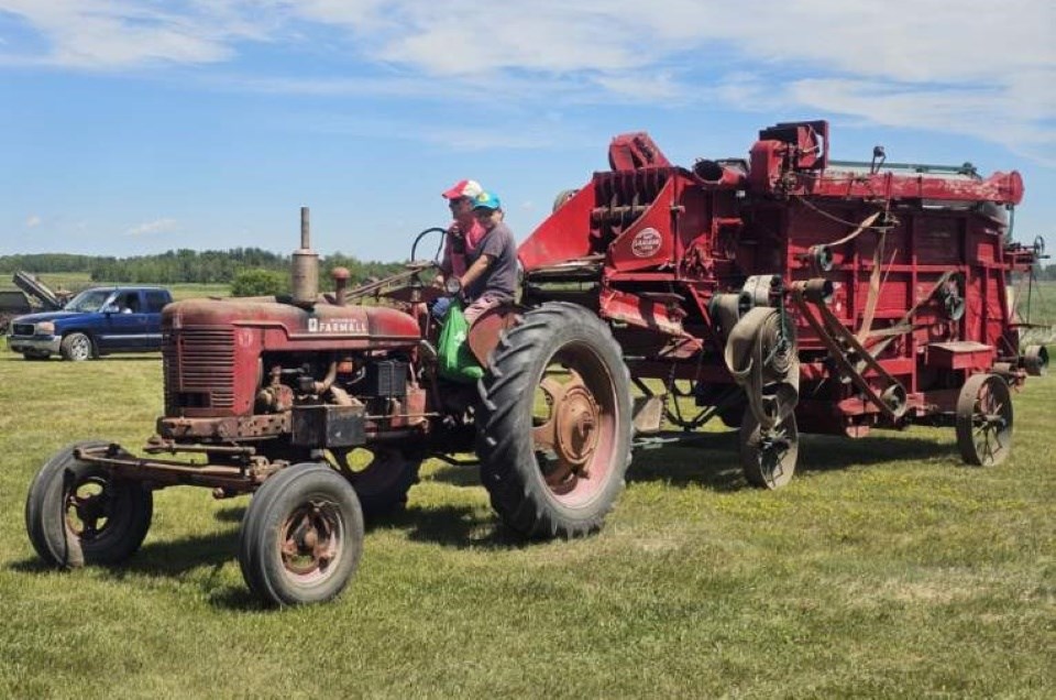 The Frobisher Thresherman's Reunion celebrated farming history. 