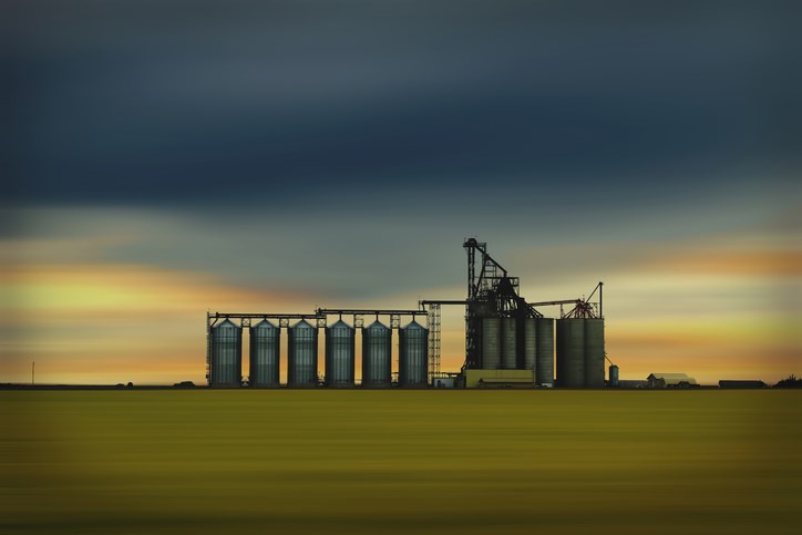 Inland grain terminal  North Battleford