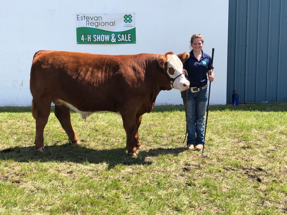 Montana Sernick 4-H member of the month