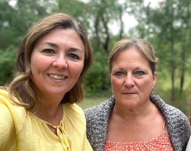 From left, Cynthia Beck and Shari Laventure are two of the three co-directors for SaskAgMatters. 