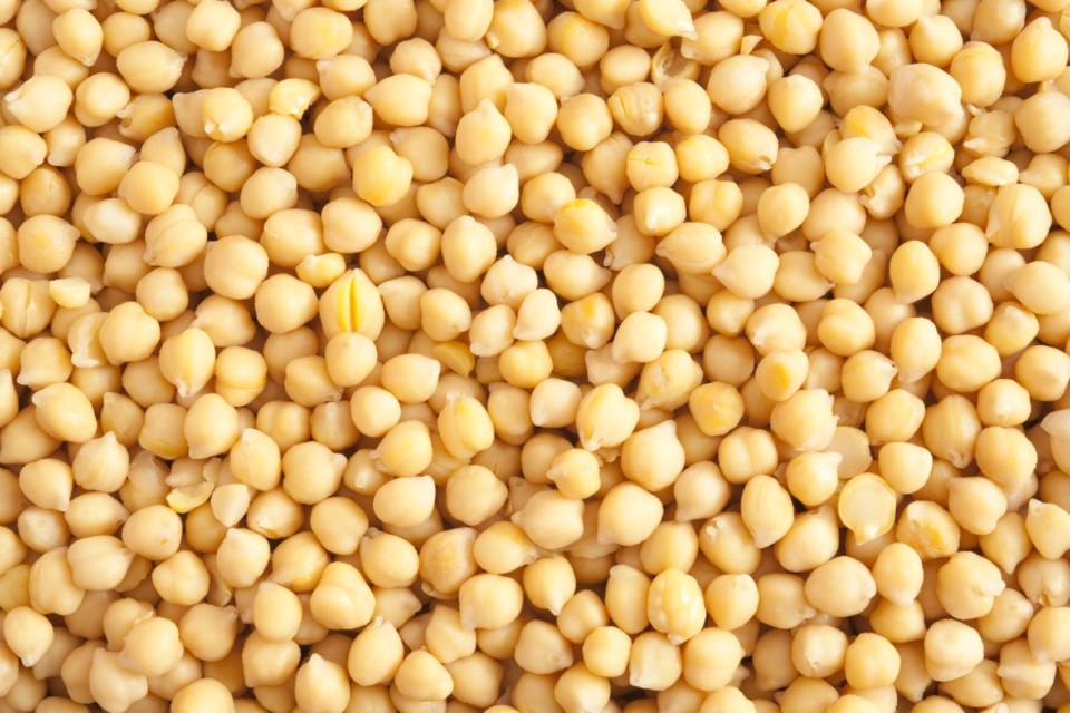 soaked chickpeas