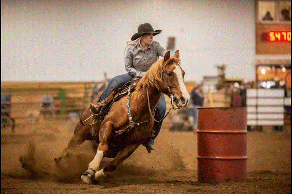 Lisa Huynh was the high point winner of the day, receiving a buckle in the Open 1D. 