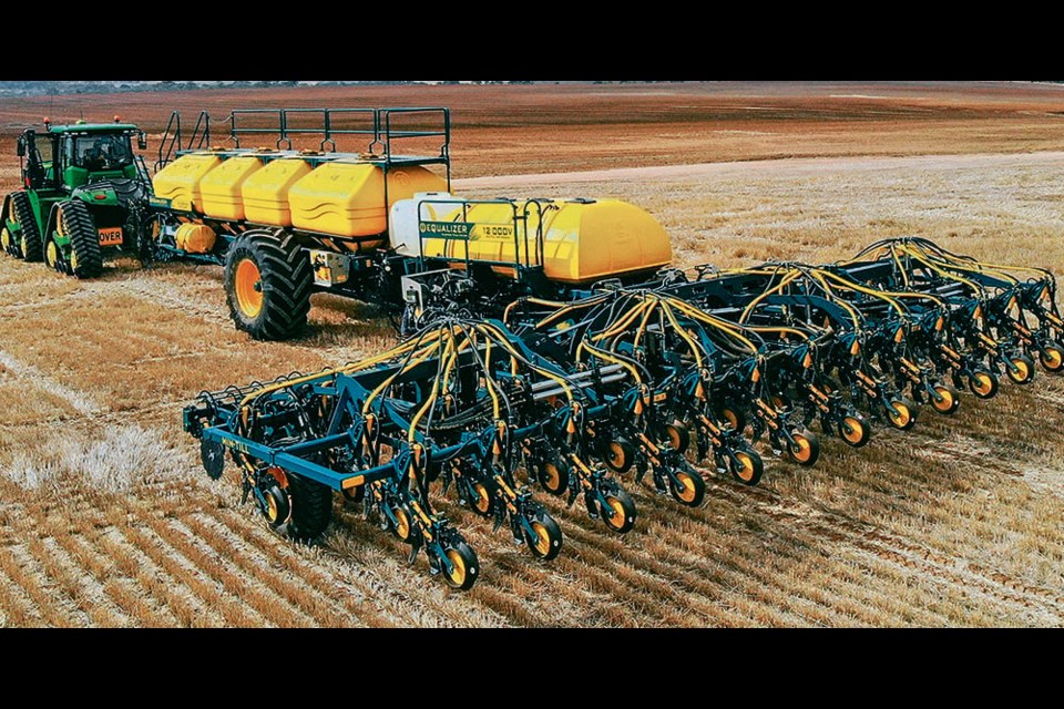 In a move to fill out its inventory of seeding equipment, Lemken recently bought Equalizer. This South African company specializes in leading edge seed placement for large broad-acre farms, a perfect fit for prairie Canada.