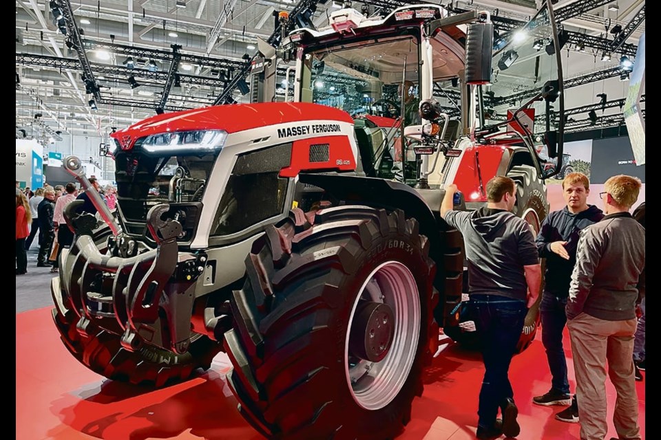 Massey Ferguson’s new 9S series of high horsepower tractors was launched at the Agritechnica machinery show in Hannover, Germany. 