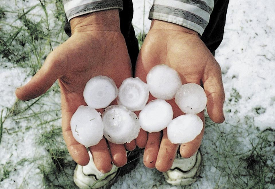 hailstones
