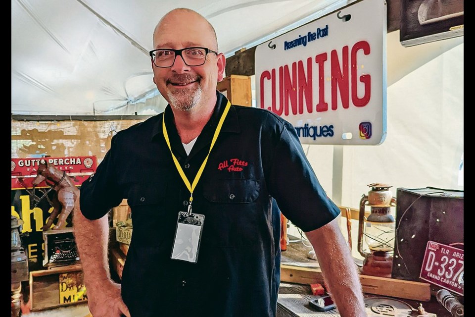 Todd Cunningham of Cunning Mantiques and Rusty Rose Pickins in Didsbury, Alta., says professional pickers are united by a deep love for old things and the stories they tell. 