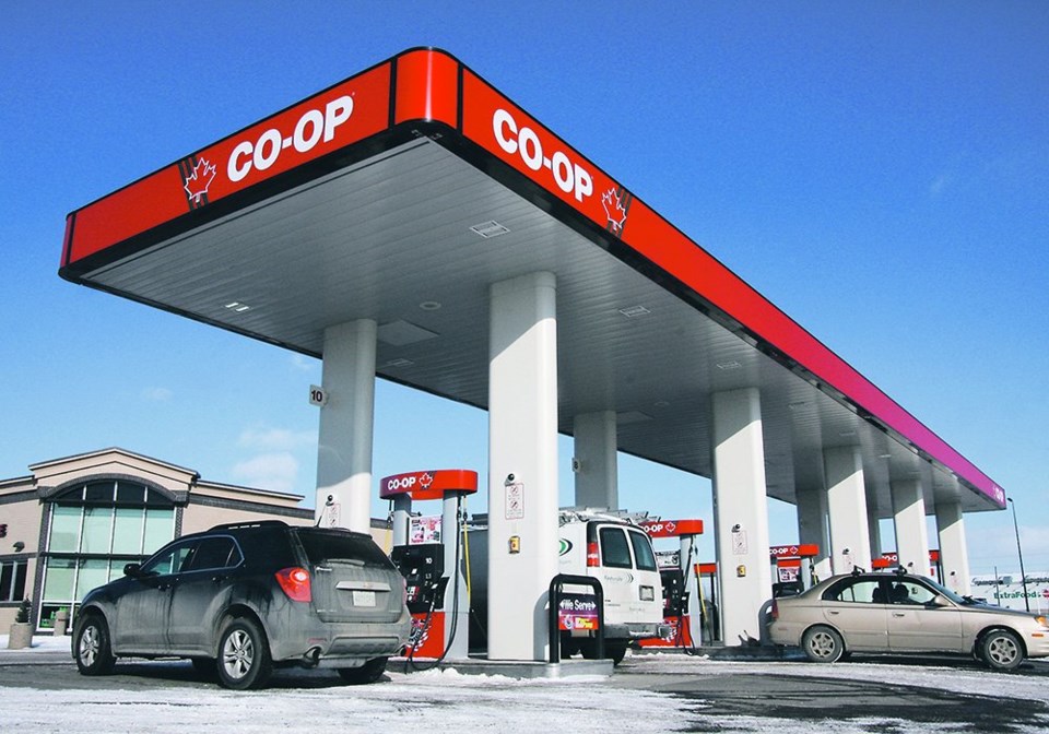wp co-op gas station
