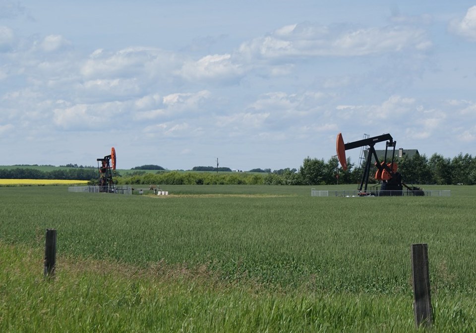 wp gas pump in feild