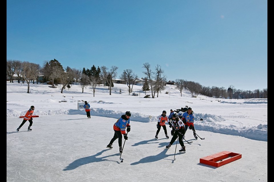 Sixteen teams from southwestern Manitoba participated in the three-on-three tournament.