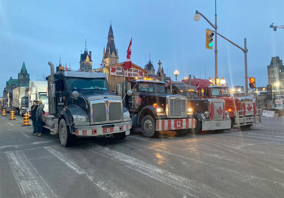 wp Ottawa truck convoy