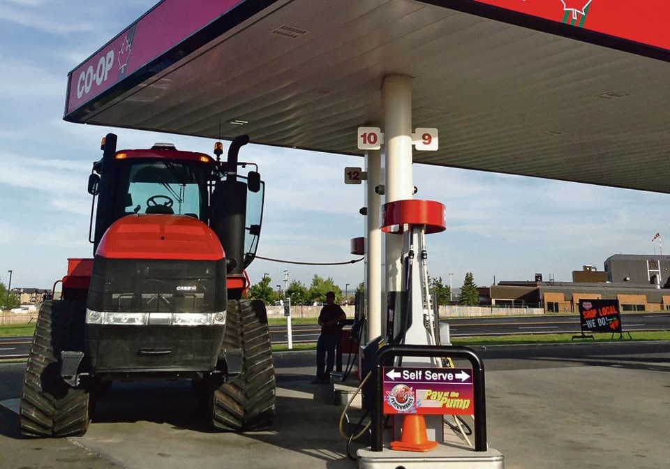 wp tractor gas station