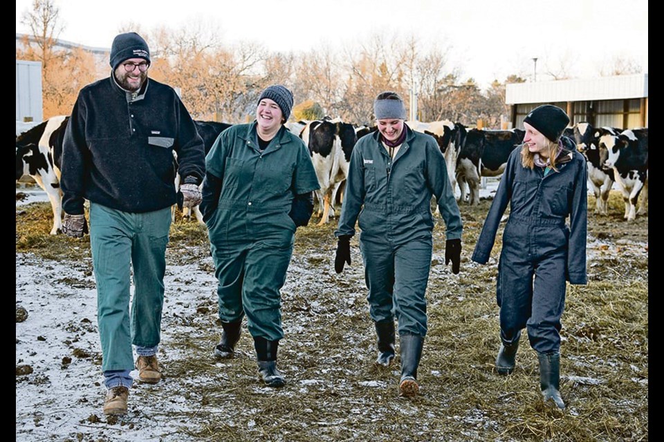 Chris Clark of the Western College of Veterinary Medicine routinely attends public meetings and regularly speaks to the media about agriculture. 