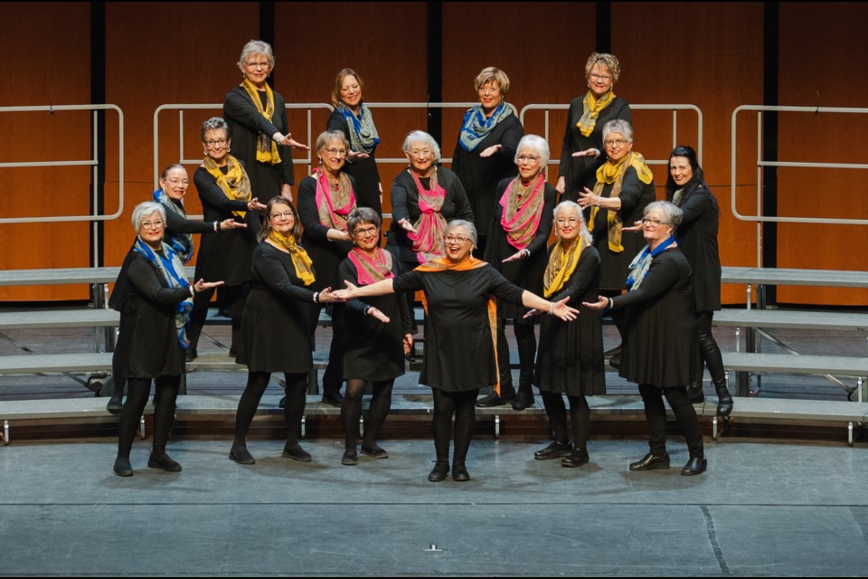 Members of Battlefords Blend attended and performed at the Region 26 of Sweet Adelines International conference and competition at TCU Place in Saskatoon. 