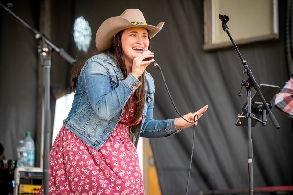 Karissa Hoffart was excited to perform at the festival. 