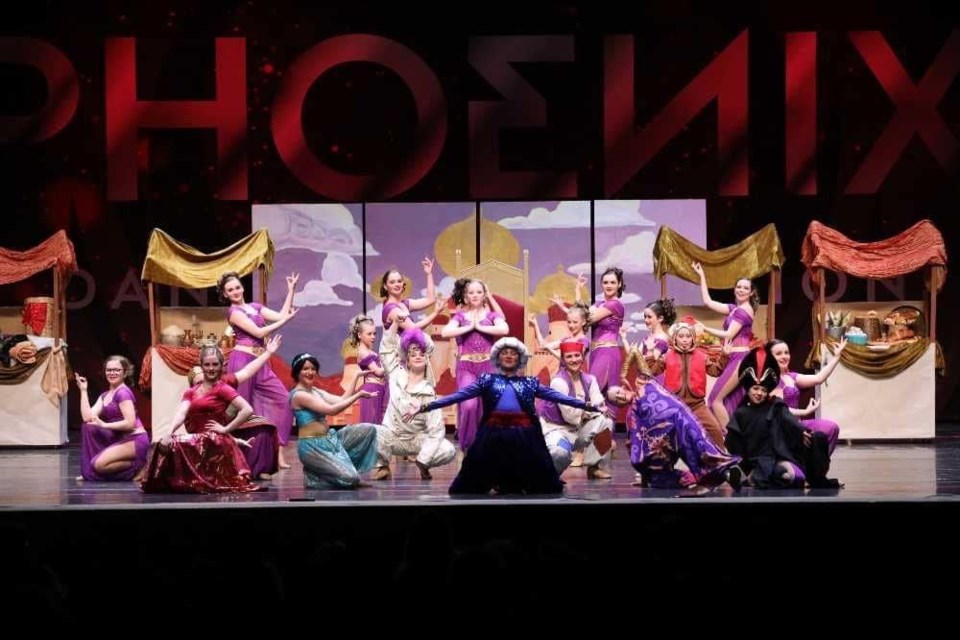 Preeceville and Canora dancers of the Extravadance Dance Studio performed an Aladdin production at the group’s annual recital.