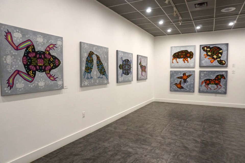 The Spirit of Nature – Looking Beyond Yourself is the exhibition by Phyllis Poitras-Jarrett, currently on display at Gallery 2 at the EAGM.                                                              