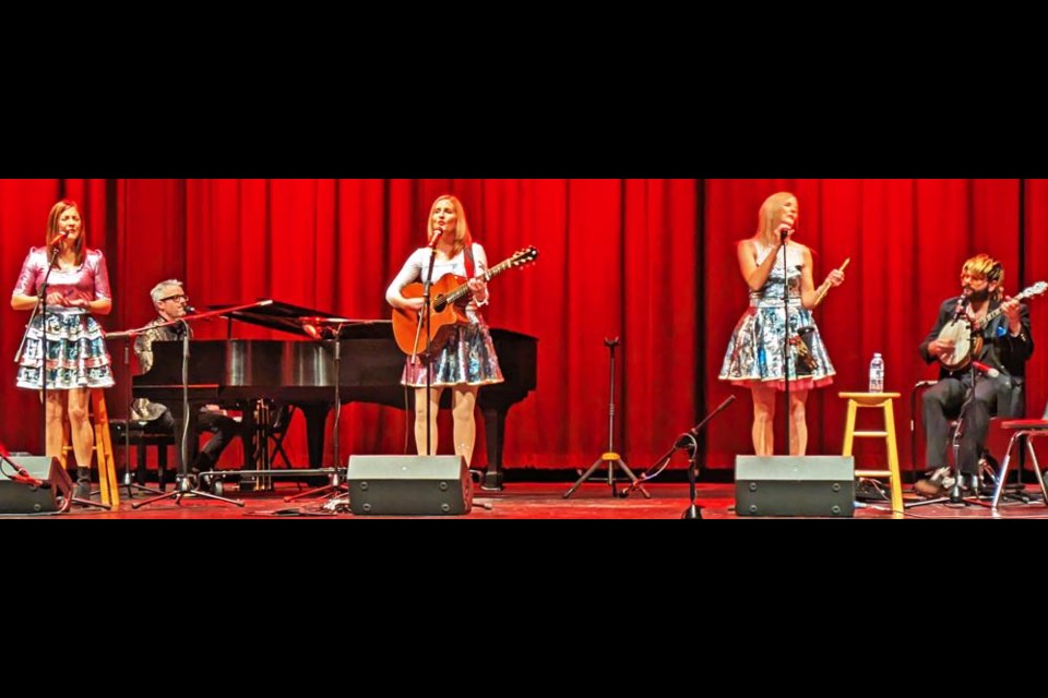 The Ennis Sisters - Teresa, Maureen and Karen - performed Christmas tunes for a large audience for the Weyburn Concert Series on Thursday evening at the Cugnet Centre.