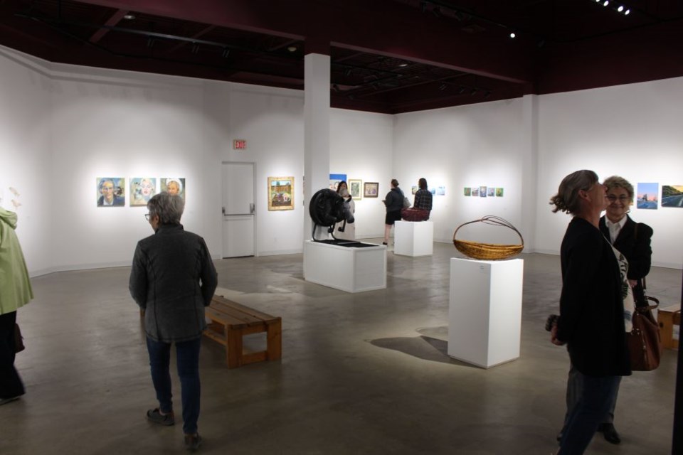 The GDAG hosted an artists' reception for their Members' Show June 7.