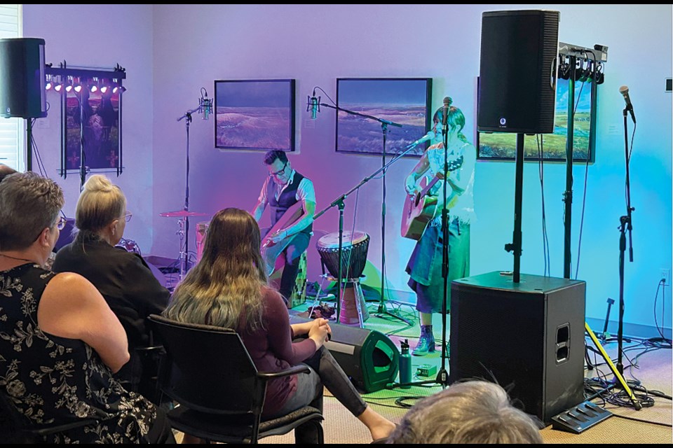 This concert featured
Assiniboia’s very own, Hal Schrenk, and singer/songwriter, Carrie Catherine.