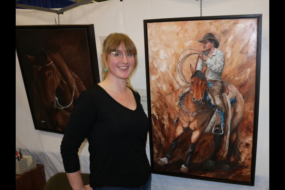 Alexandra Verboom Fritz is 31-year-old Goodeve, Sask.-area artist. 